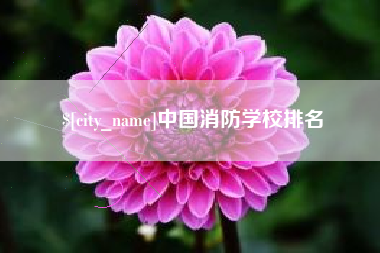 凉山中国消防学校排名