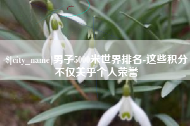 凉山男子5000米世界排名-这些积分不仅关乎个人荣誉