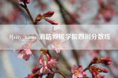 凉山消防救援学院四川分数线
