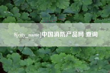 凉山中国消防产品网 查询