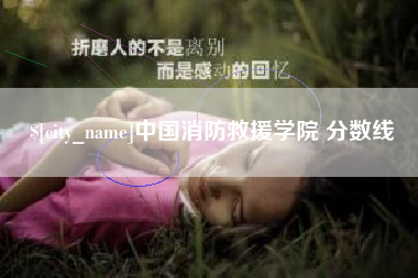 凉山中国消防救援学院 分数线