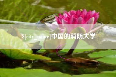 凉山中国的消防大学