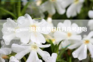 凉山我国消防日几月几号开始