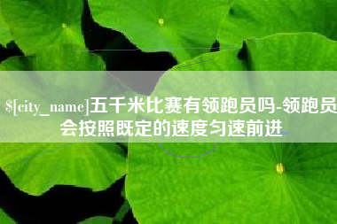 凉山五千米比赛有领跑员吗-领跑员会按照既定的速度匀速前进