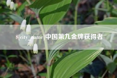 凉山中国第九金牌获得者