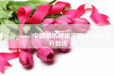凉山中国消防救援学院2021年招生分数线