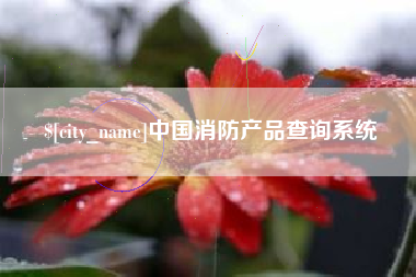 凉山中国消防产品查询系统