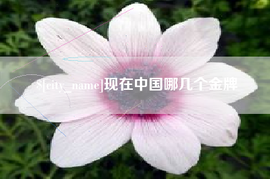 凉山现在中国哪几个金牌