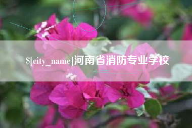凉山河南省消防专业学校